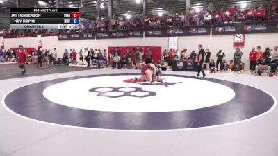 125 kg Quarters - Jay Henderson, Utah vs Koy Hopke, Minnesota - RTC