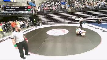 5A 157 lbs Champ. Round 1 - Dean Christensen, Box Elder vs Colter Beck, Payson