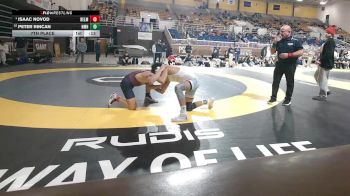 126 lbs 7th Place - Isaac Novod, Belmont Hill School vs Peter Rincan, Nmh