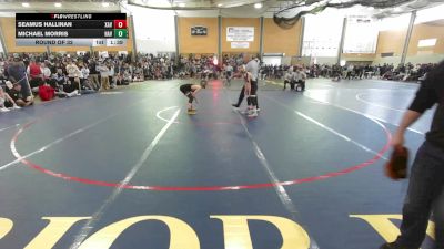 126 lbs Round Of 32 - Seamus Hallinan, Xavier vs Michael Morris, Haverhill