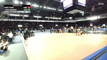 126 lbs Champ. Round 1 - Owen Yonge, Camas vs Julio Zendejas, Central Kitsap