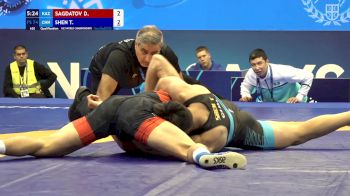 74 kg Qualif. - Dias Sagdatov, Kazakhstan vs Tao Shen, China
