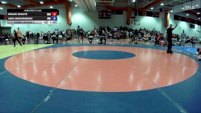 150 lbs Cons. Round 3 - Drake Shultz, Kellam Mat Rats vs Abai Beishembiev, Apple Wrestling Academy