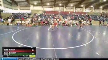 138 lbs Round 3 (10 Team) - Luke Jensen, Idaho2 vs Paul Dyment, ALASKA