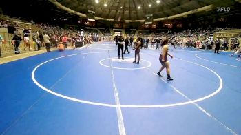 140 lbs Rr Rnd 1 - Hope Warren, Blue T McLain vs Carla West, Dawg Wrestling