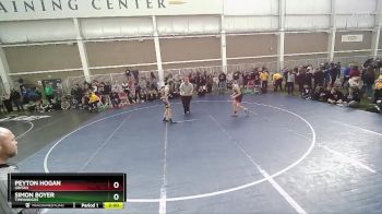 120 lbs Semifinal - Peyton Hogan, Uintah vs Simon Boyer, Timpanogos