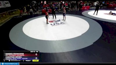 98 lbs Semifinal - Xander Fronhofer, Beat The Streets - Los Angeles vs Christian Arvizu, Community Youth Center - Concord Campus Wrestling