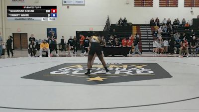 207 lbs Quarterfinal - Savannah Sistad, Simpson vs Trinity White, Quincy