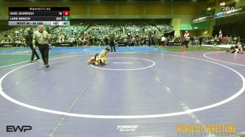 64 lbs Consi Of 8 #2 - Jase Jauregui, Turlock Wrestling vs Luke Minich, Shootbox