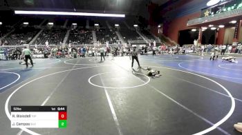 52 lbs Round Of 16 - Roman Blaisdell, Top Of The Rock WC vs Julian Campos, Silverback WC