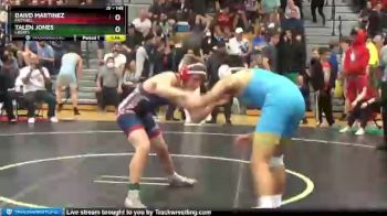 145 lbs Semifinal - Daivd Martinez, Foothill vs Talen Jones, Liberty
