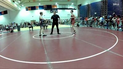 157 lbs Cons. Round 2 - Anthony Woodson, Bath County Wrestling Club vs Griffin Van Der Waag, Richmond Wrestling Club