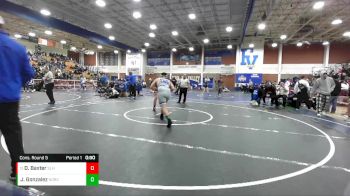 195 lbs Cons. Round 5 - David Baxter, Sonora (La Habra) vs Javier Gonzalez, Norco