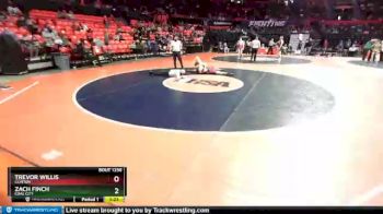 1 lbs Cons. Round 2 - Zach Finch, Coal City vs Trevor Willis, Clinton