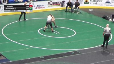 172 lbs Consi Of 4 - Ty Dudash, Laurel vs Austin Biddle, Solanco