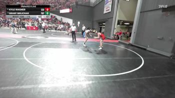 175 lbs Cons. Round 4 - Grant Melichar, Port Washington Piranhas vs Kyle Wagner, Seymour Area Wrestling Club