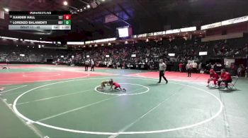 45 lbs Champ. Round 1 - Lorenzo Balamenti, BKV1 vs Xander Hall, TST1