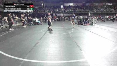 70 lbs Final - Colton Stackhouse, Pinelands vs Cason Uhrin, South Plainfield
