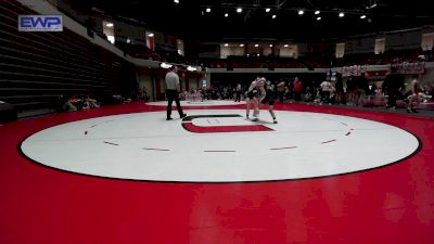 110 lbs Quarterfinal - Brooklynn Huggins, El Reno High School Girls vs Dalilah Coyle, Henrietta High School Girls