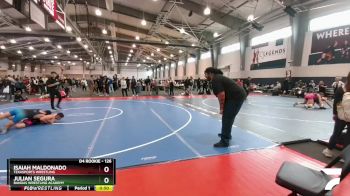126 lbs 3rd Place Match - Isaiah Maldonado, Texasports Wrestling vs Julian Segura, Bandas Wrestling Academy