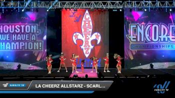 LA Cheerz Allstarz - Scarlet [2019 Youth - D2 3 Day 1] 2019 Encore Championships Houston D1 D2