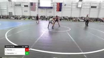 138 lbs Consi Of 16 #2 - Zander Ramos, Sunkist Kids Monster Garage vs Yahir Camacho, Pounders WC