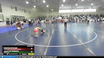 55 lbs Semifinal - Quinton Robison, Westlake vs Paxton Pitcher, Sanderson Wrestling Academy