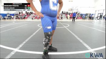 160 lbs Rr Rnd 2 - Hadley Andes, Weatherford Youth Wrestling vs Kenden Maxwell, Choctaw Ironman