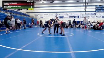 215 lbs 5th Place Match - Isaiah Morales, SKIATOOK vs Matthew Knighton, Nathan Hale