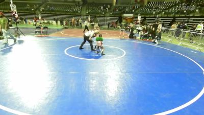 50 lbs Final - Gianna Von Rudenborg, RedNose Wrestling School vs Tyanna Evans, Orchard South WC