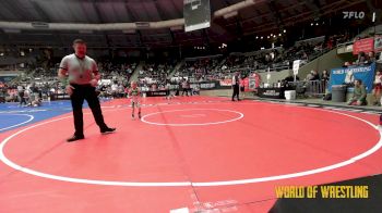 40 lbs Quarterfinal - Barrett Smith, Owasso Takedown Club vs Lincoln Rich, Belding