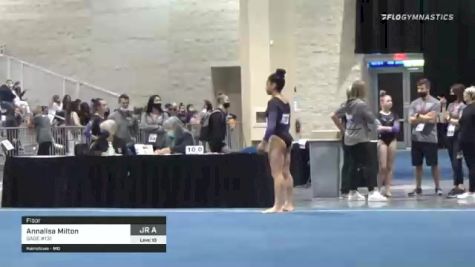 Annalisa Milton - Floor, GAGE #131 - 2021 USA Gymnastics Development Program National Championships