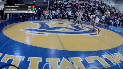 145 lbs Semifinal - Ethan Higgins, Bethel Park vs Kase Chopp, Butler Area