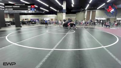 70 lbs Quarterfinal - Anthony Ferrari, Cardinal Wrestling Club vs Lee Horn, Panther City Wrestling Club