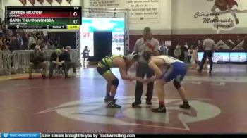 170 lbs Quarterfinal - Gavin Thammavongsa, Slam! Nevada vs Jeffrey Heaton, Carson