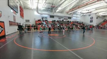 115 lbs Champ. Round 1 - Saraval McGregor, Kelly Walsh vs Hailey Wall, Worland