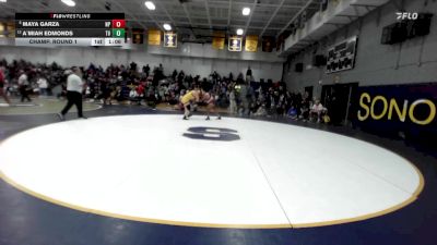 235 lbs Champ. Round 1 - Maya Garza, Newbury Park vs A`miah Edmonds, Temecula Valley