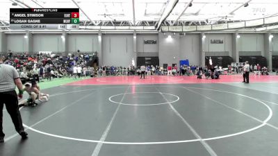 113 lbs Consi Of 8 #1 - Angel Stimson, East Lyme/Norwich Tech vs Logan Gagne, Maloney