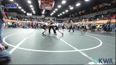 83 lbs Round Of 16 - Mason McDaniel, Chickasha Youth Wrestling vs Ethan Dickerson, Ryse Wrestling Club