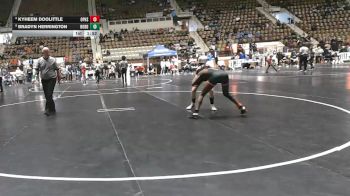 7A 113 lbs Champ. Round 1 - Bradyn Herrington, Robertsdale vs Kyheem Doolittle, Opelika Hs