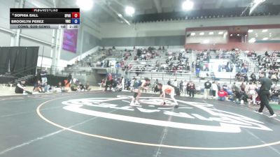 62 kg Cons. Sub-semis - Sophia Ball, SPAR vs Brooklyn Perez, Valiant Wrestling Club