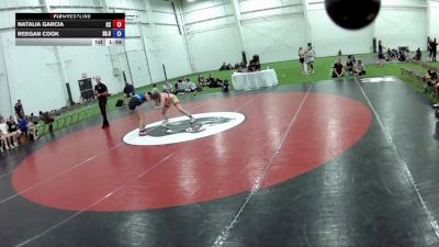 130 lbs Reegan Cook, South Dakota Bronze vs Natalia Garcia, Kansas