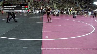 6A 150 lbs Semifinal - Anthony Rivers, Saraland vs Edwin Penny, Mcadory