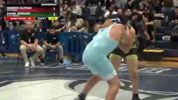 182 lbs Quarterfinal - Daniel Serrano, Slam! Nevada vs Andrew Guzman, Centennial