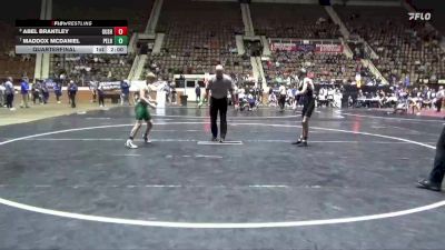 6A 106 lbs Quarterfinal - Maddox Mcdaniel, Pelham vs Abel Brantley, Gulf Shores