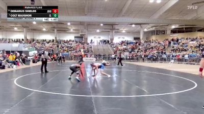 AA 126 lbs Champ. Round 1 - Colt Maughon, Cleveland High School vs Demarius Shields, John Overton High School