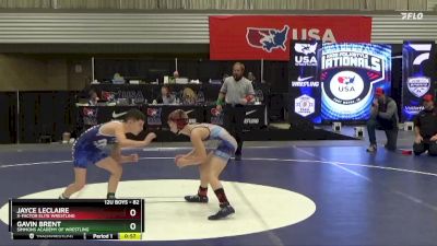 82 lbs Cons. Round 2 - Gavin Brent, Simmons Academy Of Wrestling vs Jayce Leclaire, X-Factor Elite Wrestling