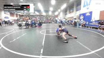 113 lbs Champ. Round 1 - Jon Francis Asuncion, Otay Ranch vs Shane Ramirez, Norco