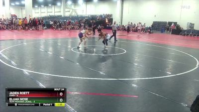 126 lbs Round 5 (10 Team) - Elijah Nose, Team Montana Laurel vs Jaden Roett, AAWA