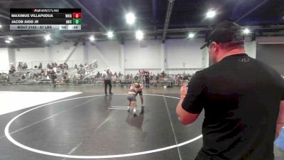 87 lbs Consolation - Maximus Villapudua, Wright Wr Ac vs Jacob Judd Jr, Aniciete TC
